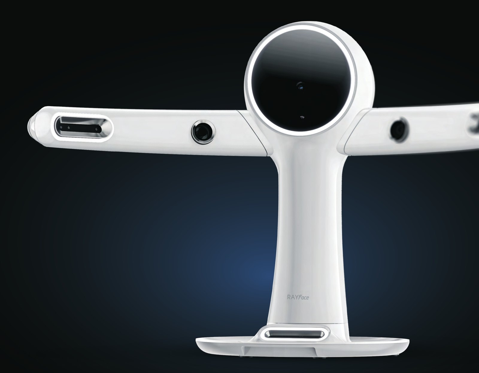 RAYFace 3D face scanner capturing a smile — Yonsei Severance Dental