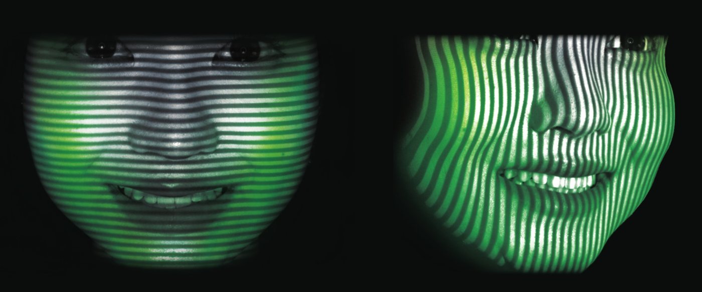 自然な笑顔をとらえるRAYFaceの3Dスキャン